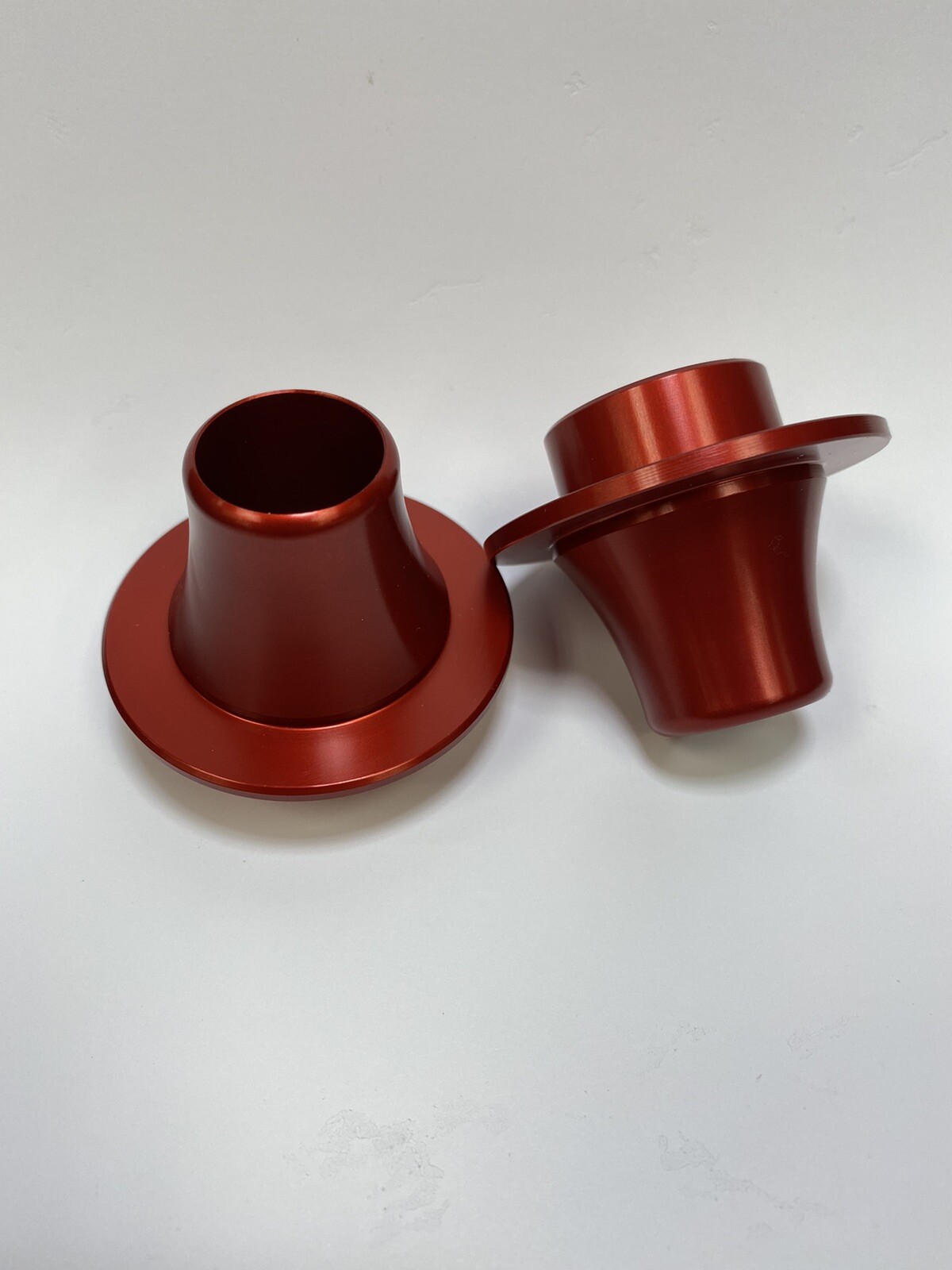 RED/BLUE/RAW Billet Aluminum CNC Yamaha Banshee Toomey Exhaust Tips 350 T5 T6