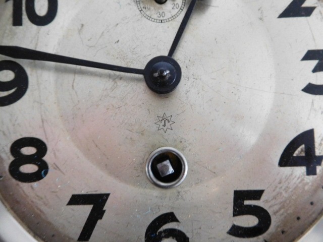 Rare Antique Junghans Marin Ship Clock Operation confirmed