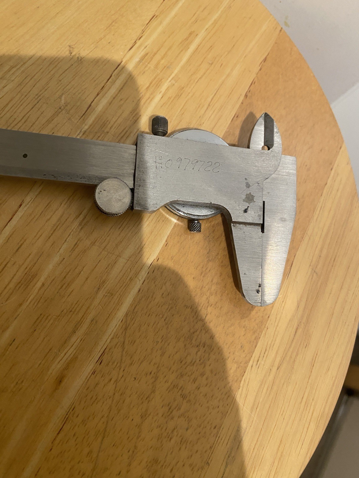 NSK DIAL CALIPER 6” ANALOG STAINLESS JAPAN NO BOX NICE ONE!