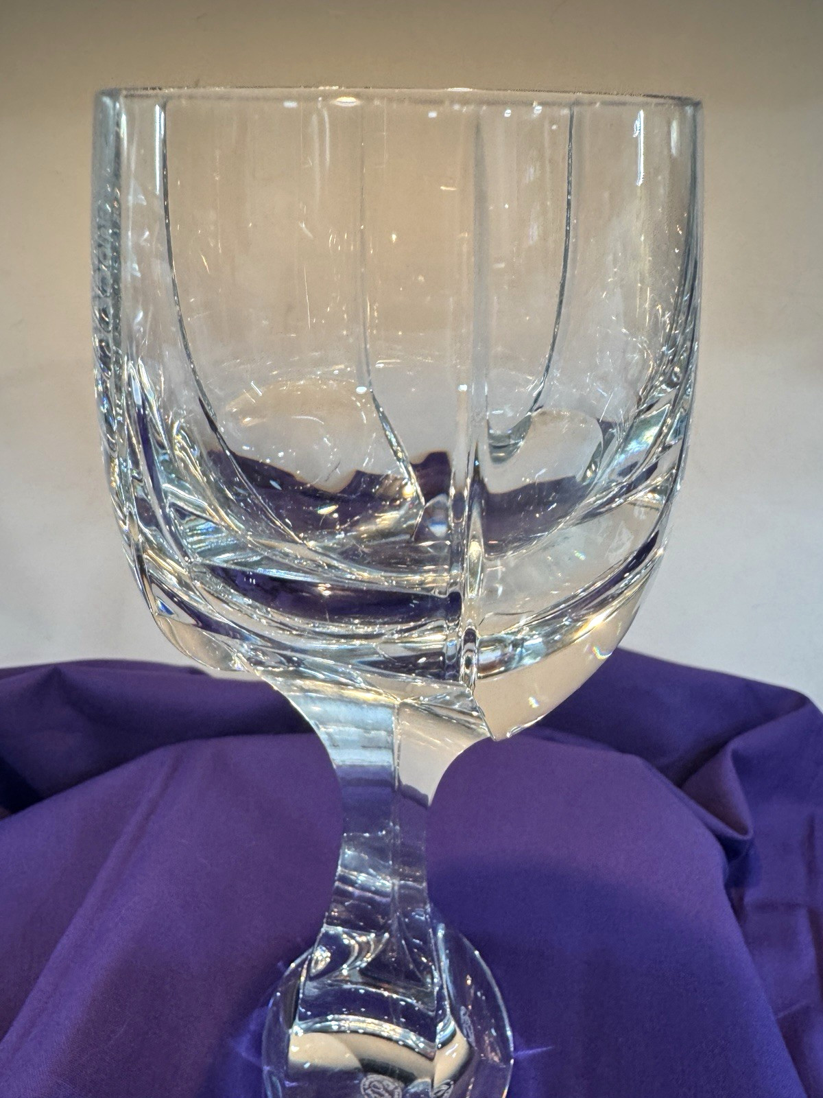 Baccarat Neptune Claret Wine 7 3/4 inch Glass (s) MINT & Guaranteed