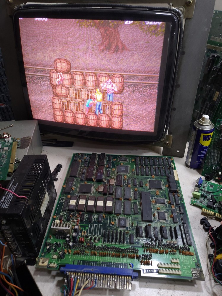 GROWL PCB TAITO WORKING