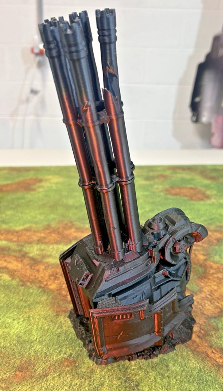 Tabletop Terrain - Fallen Titan - Perfect for Warhammer 40K/Kill Team: 7 pcs