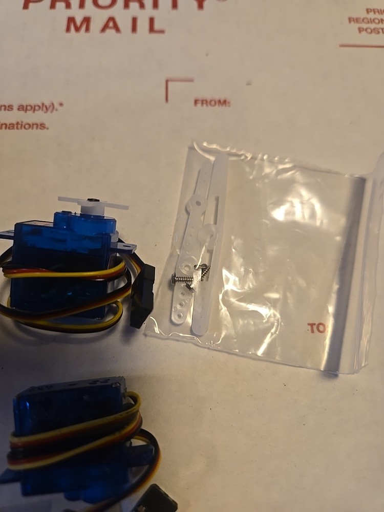 Hitec HS-55 Feather Micro Remote Control Airplane Servo, & Extras