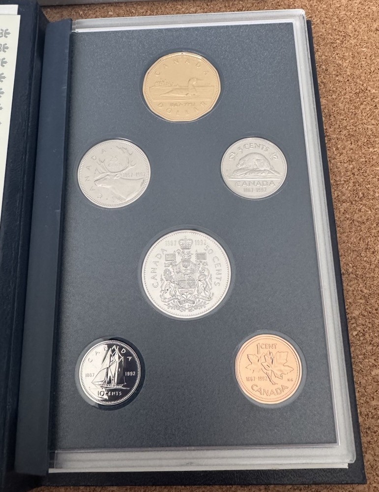 1992 Canada Double-Dated Specimen Set