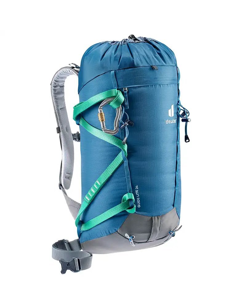 - Deuter Guide Lite 24 Mountaineering Backpack, Reef/Graphite