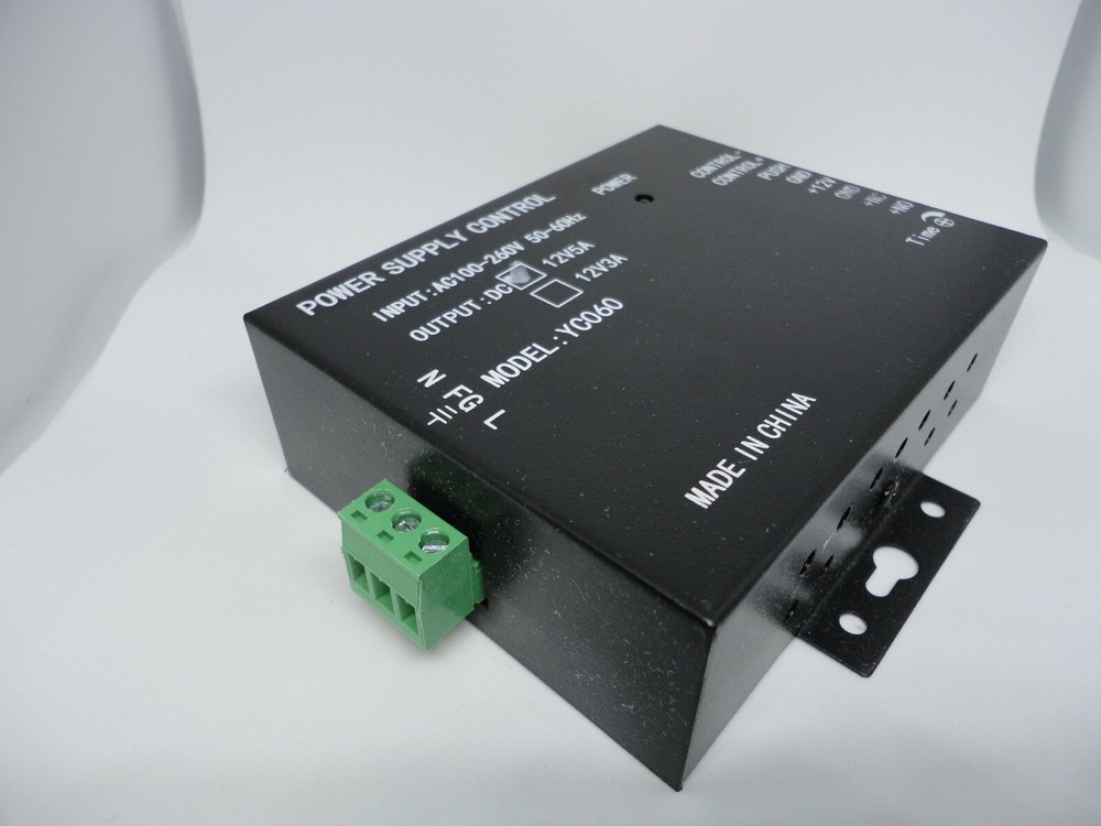 Electric Door Access Lock Control System Power Supply 12V 5A Adjustable Timer A+