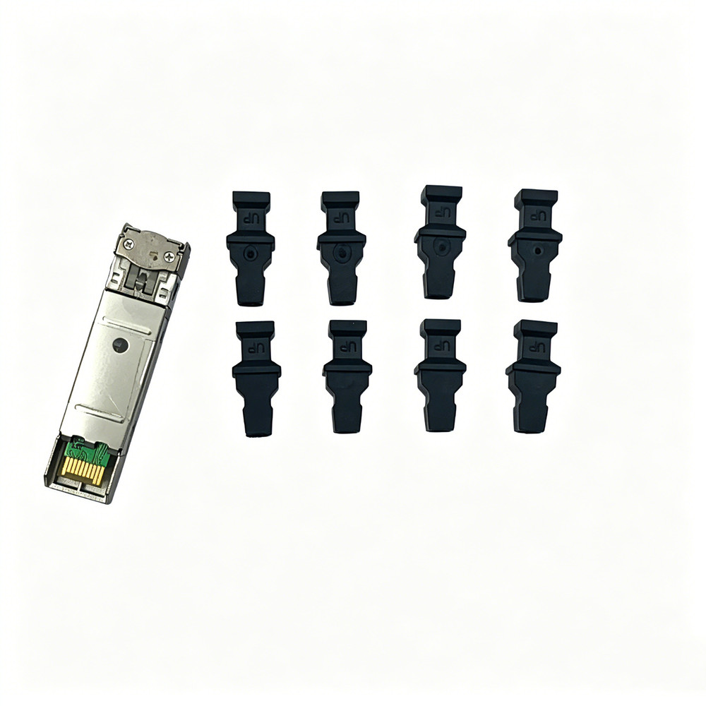 100pc SC Fiber Adapter Anti Dust Cover Cap Durable Optical Module Protector Plug