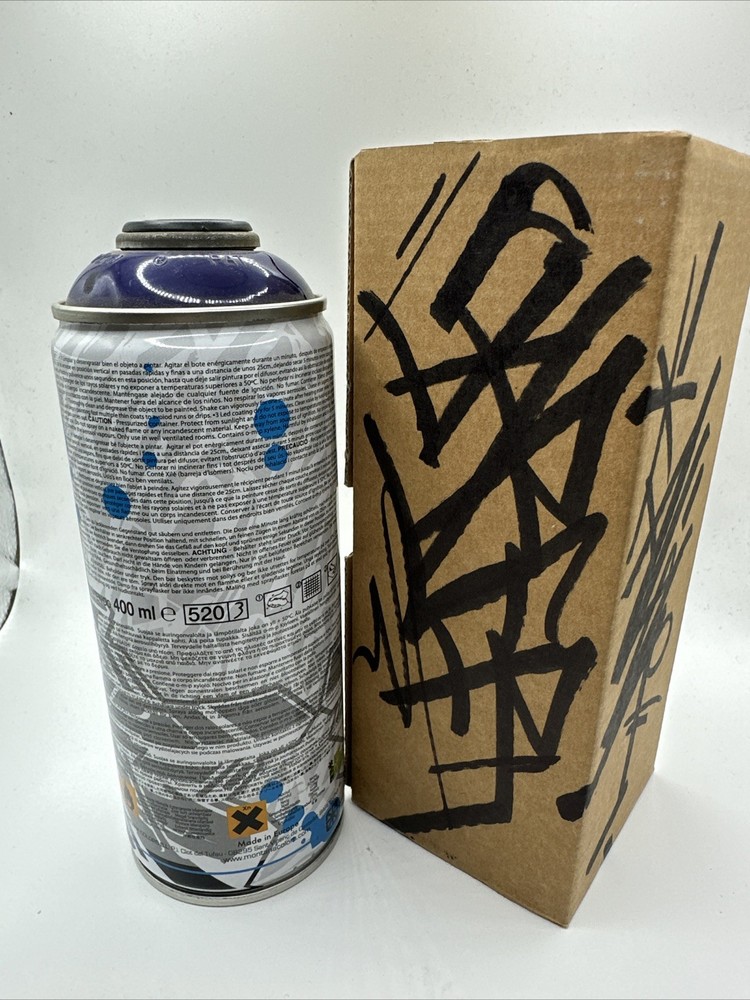 Mtn Saber Ltd Edition Can Signed Spray Graffiti Art