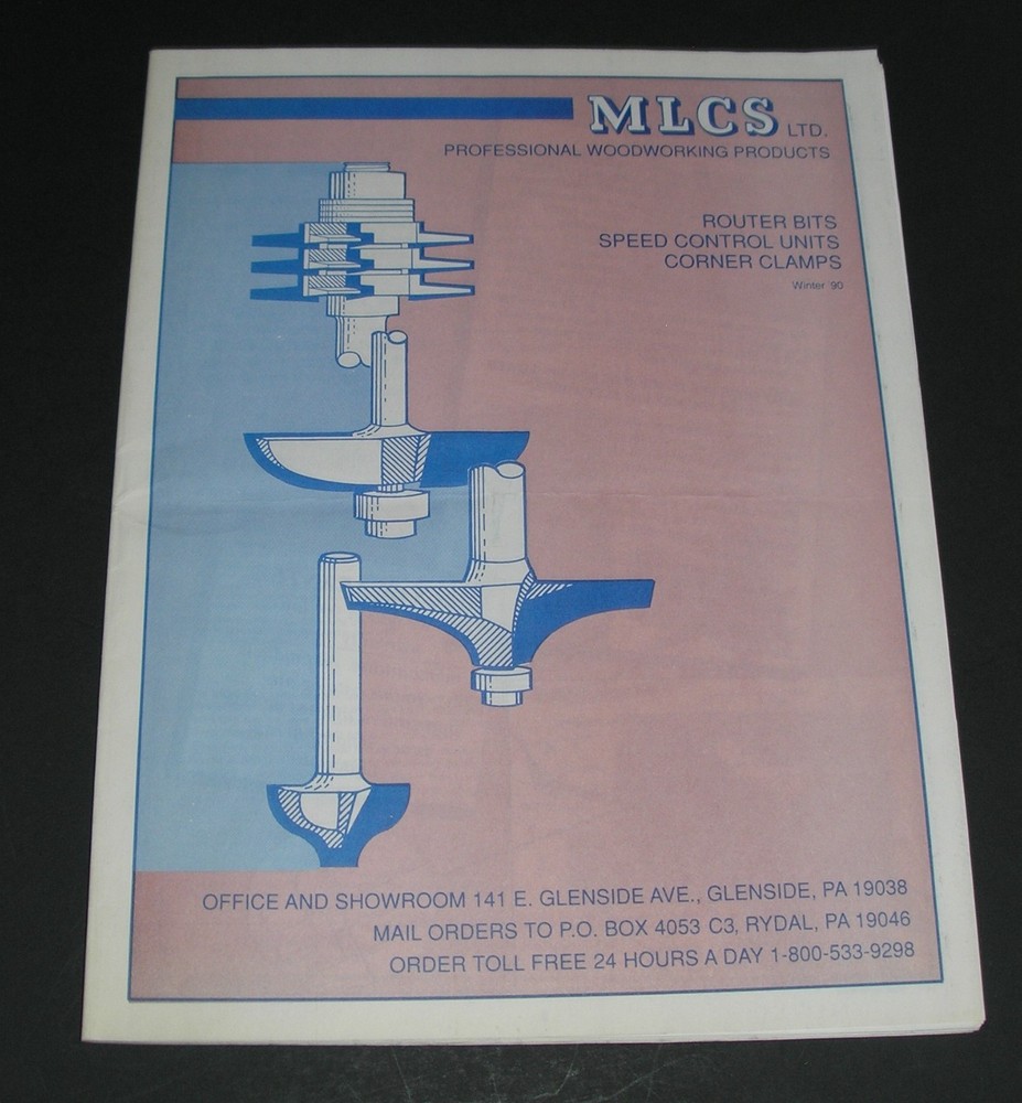 MLCS woodworking product catalog -Vintage