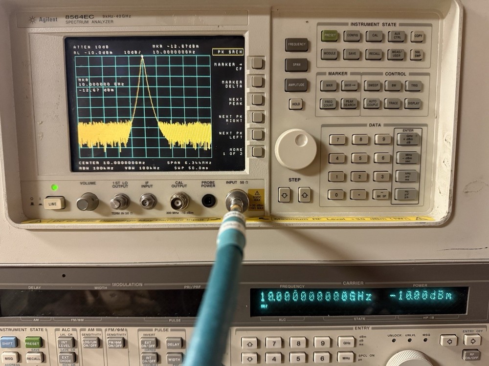 Agilent / HP 8564EC 40GHz Spectrum Analyzer W/opt.007 Tested