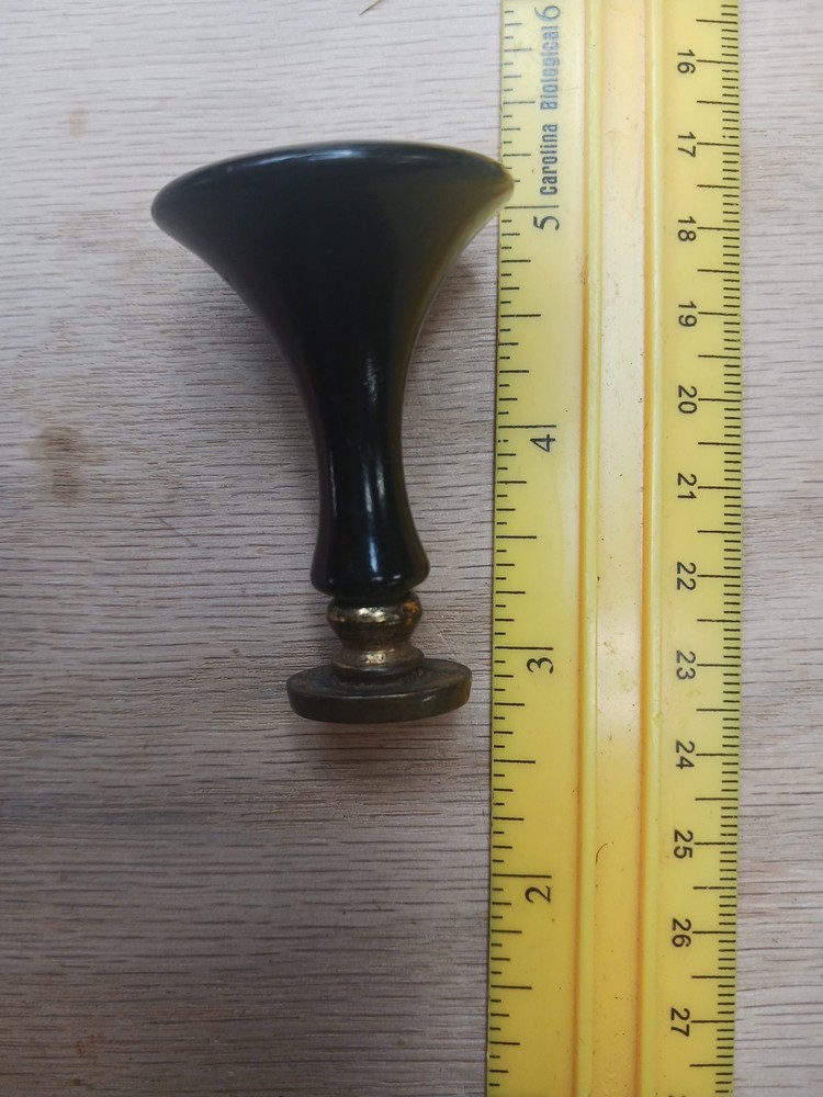 Victorian Desk Wax Seal with Initial "H"