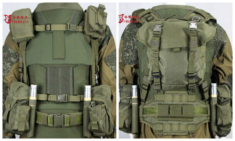 US NOW!Russian Special Forces Smersh Tactical Combat Chest Gear Vest Rainbow 6