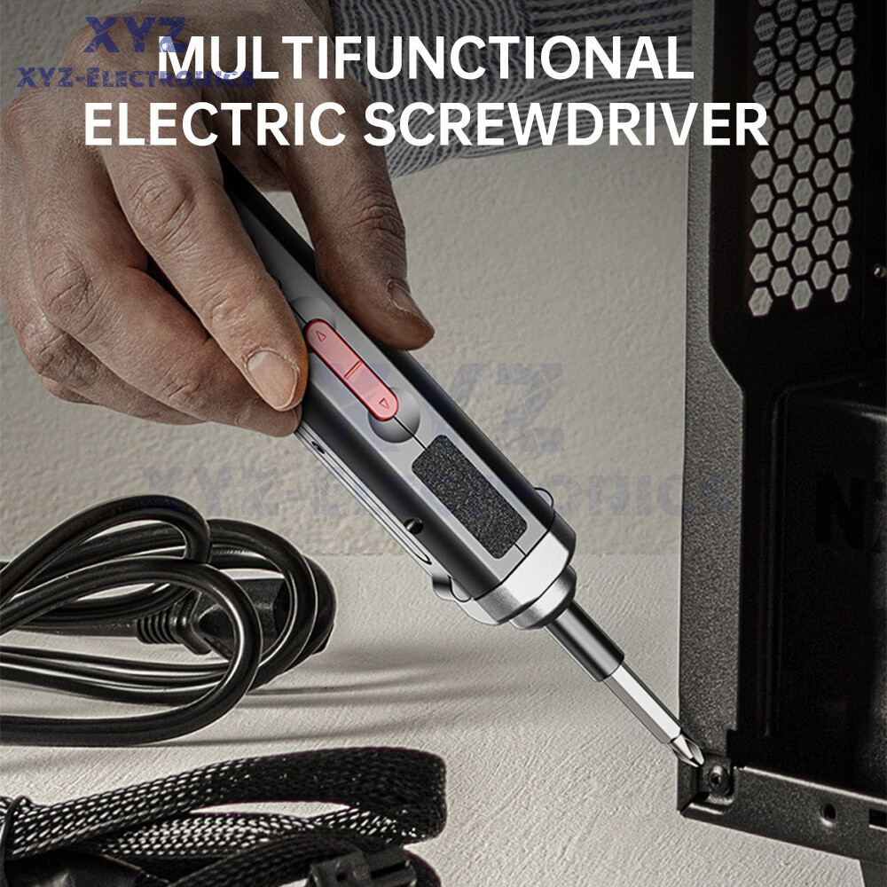 Electric Screwdriver Cordless Rechargeable Precision Screw Driver Multifunction