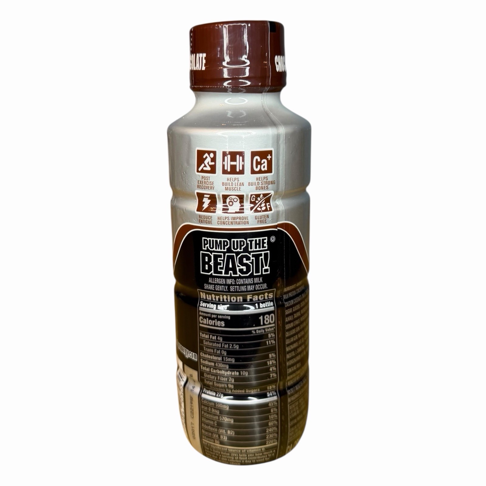 Monster Energy Muscle Chocolate Protein Shake Full 15oz Bottle DISCONTINUED