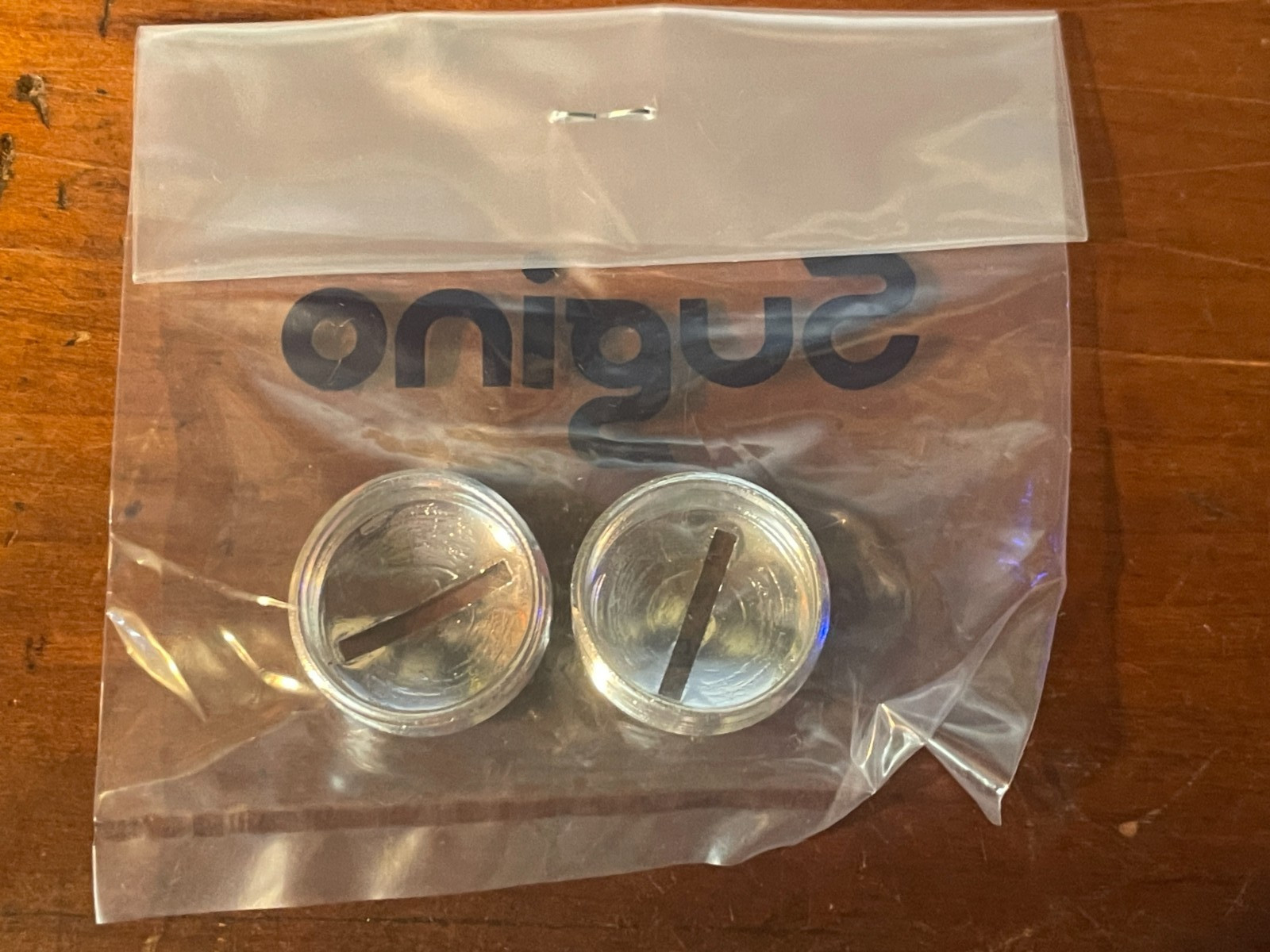 Vintage NOS RARE Old School Sugino Chrome Crank Arm Dust Caps IN PACKAGE