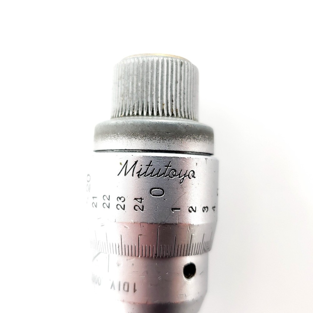 Mitutoyo 3-Point Bore Inside Micrometer 1–1.2" .0002"