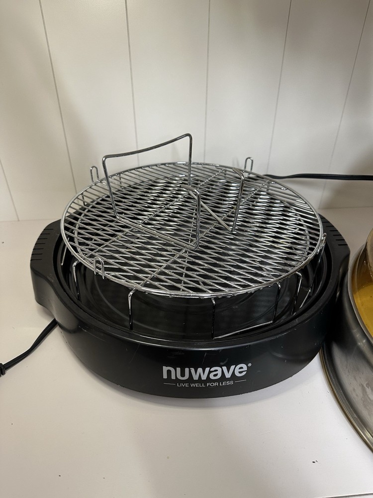 NuWave Oven Pro Plus Amber Dome With Extender & Ring/Rack Model# 20632