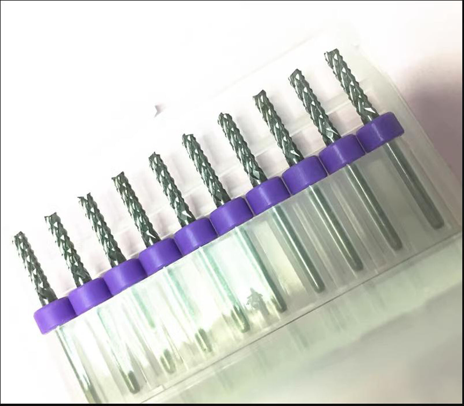 0.5~3.175mm Carbide End Mill Engraving Bits CNC PCB Machinery 1/8" shank