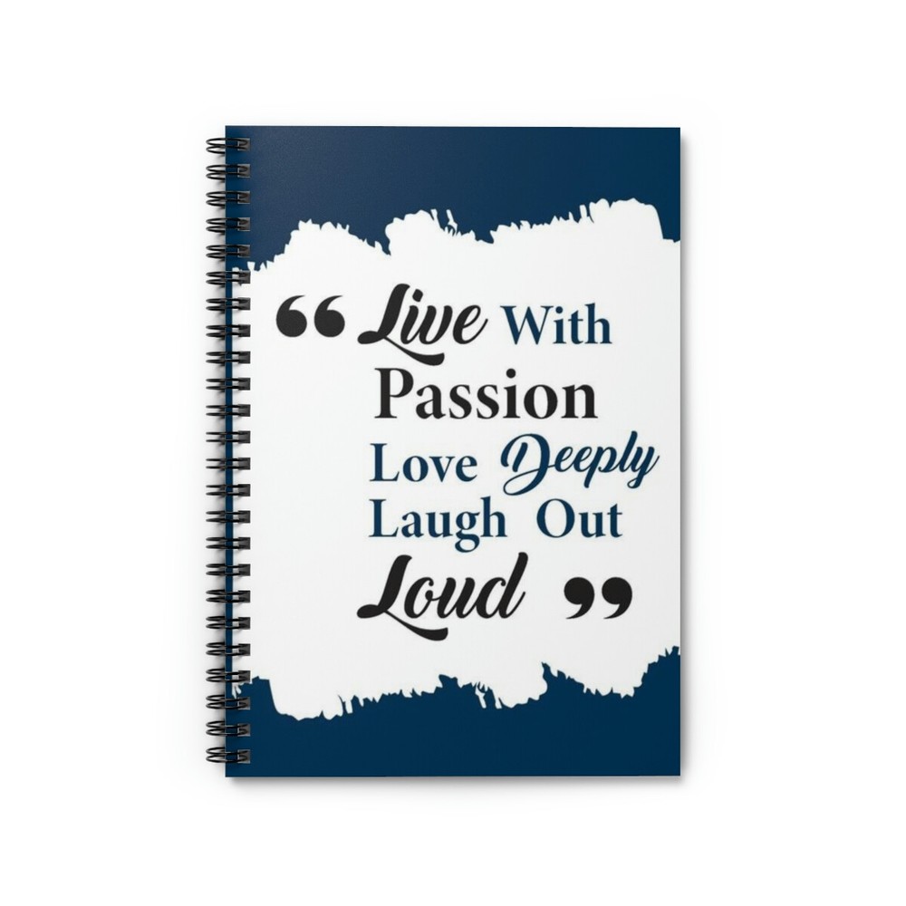 Spiral Notebook - Ruled Line