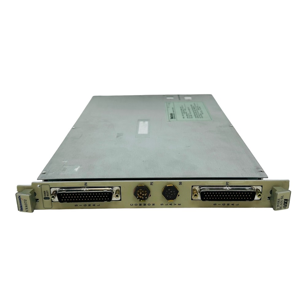 TEKTRONIX VX4372 RELAY SCANNER 2-WIRE 48CH VXI MODULE SN B022J02