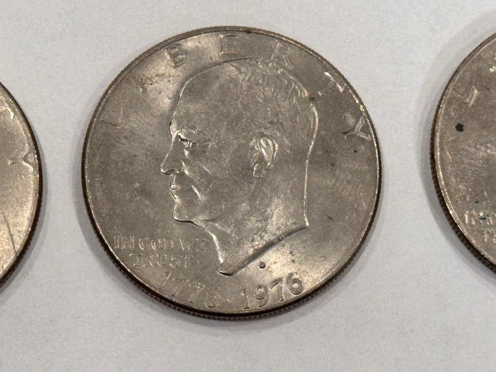 (12) Eisenhower Bi-Centennial Dollar 1 ONE DOLLAR