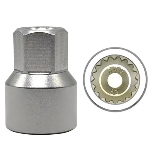 ABC-53 17Pt Outer Ring 4mm Wheel Locking Nut ABC-53 Outer ring thickness: 4mm