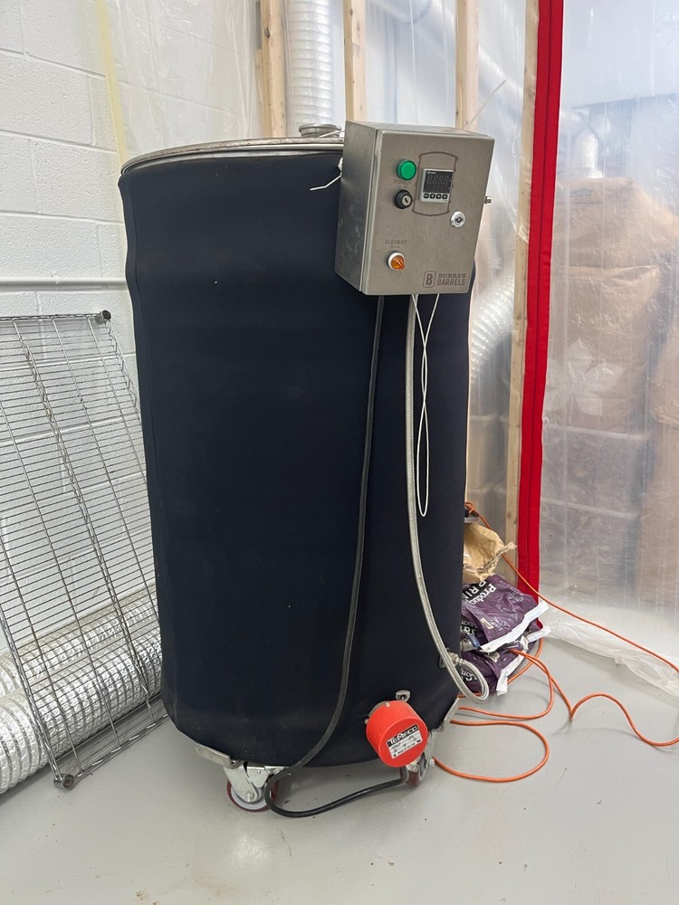 Bubba's Barrels 150 Gallon Mushroom Substrate Steamer