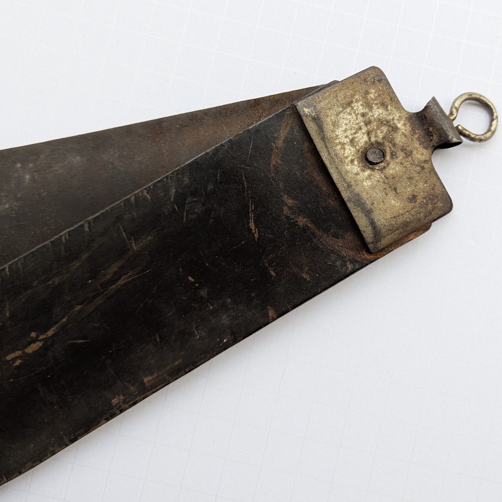 Vintage / Antique John Primble Barber Razor Strop Sharpener