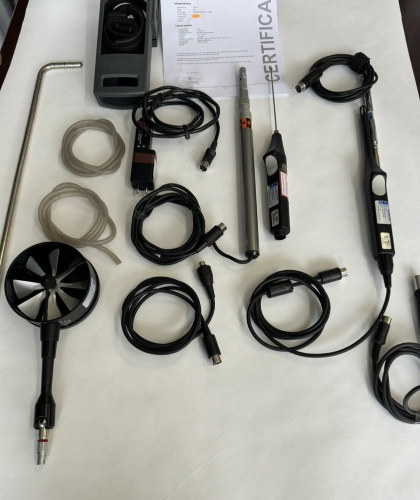 TESTO Set 400 climate meter differential pressure flow humidity