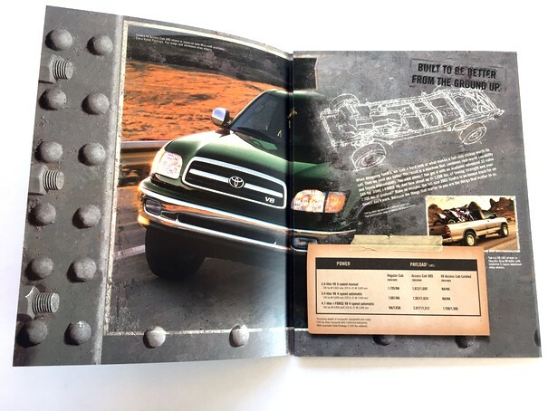 2002 Toyota Tundra Truck Original Sales Brochure Catalog - Pickup