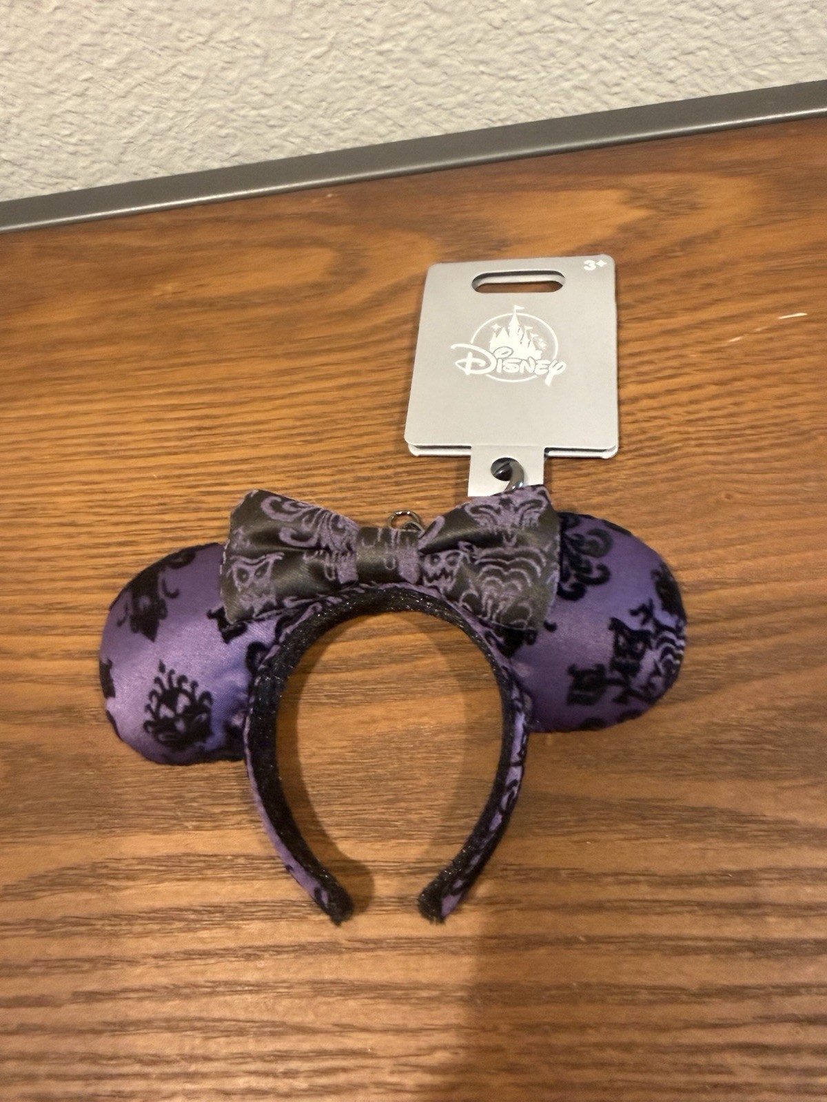 NWT Disney Haunted Mansion Print Ears Bag Charm