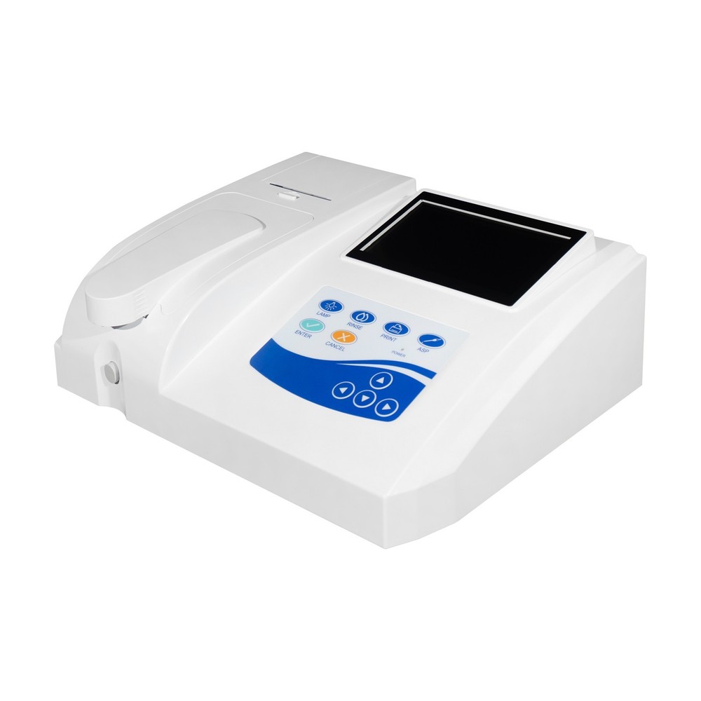 Touch Screen Semi-auto Biochemistry Blood Analyzer Multi-Parameter