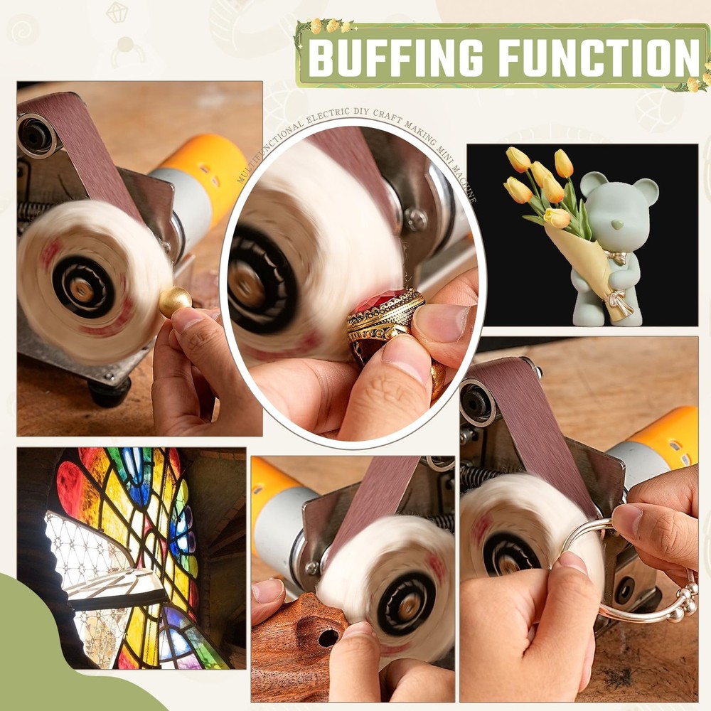 Multifunctional Electric Jewelry Making Machine Sharpener, 7 Adjustable Speed...