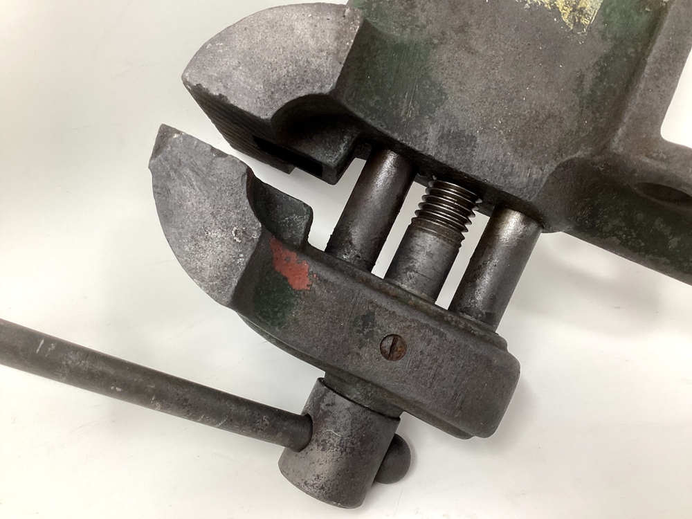 Vintage Vindex Vise 3" Jaws Bench Tool