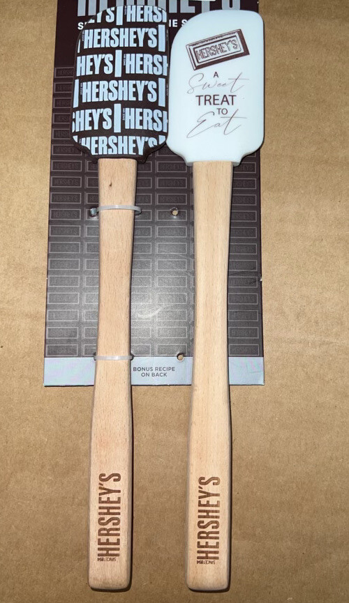 HersheyS 2 pack Silicone Spatulas NEW