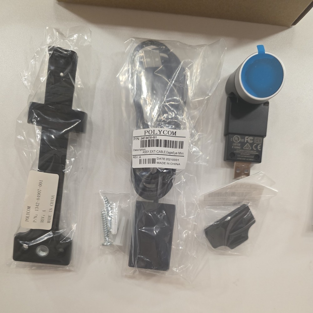 Polycom Eagle Eye Mini USB Camera with Mount Kit 7200-84990-001