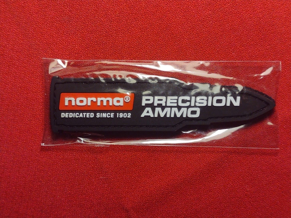 norma PRECISION AMMO Tactical Patch SHOT-SHOW 2024 PVC hook & loop SINCE 1902