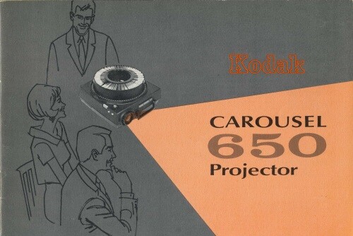 Kodak Carousel 650 Slide Projector Instruction Manual