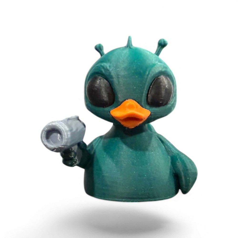 Alien Duck - Whimsical 3D-Printed Décor