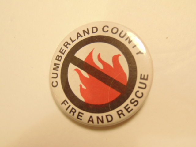 Cumberland County Fire and Rescue pin / button