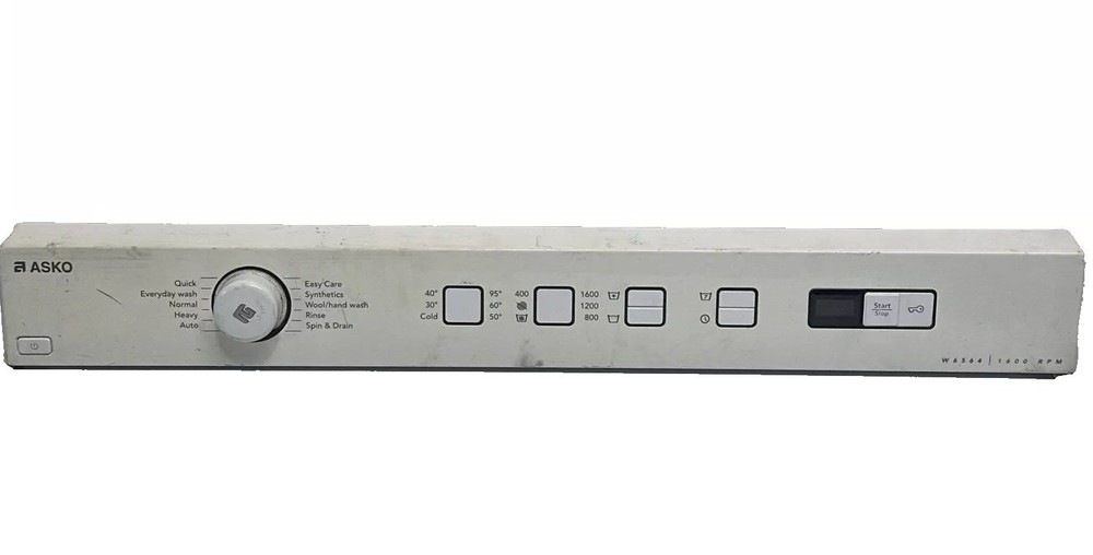 ASKO W6564W Washing Machine Control Panel  With pcb  R1