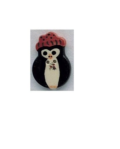 Mill Hill Ceramic Buttons 86146 Penguin