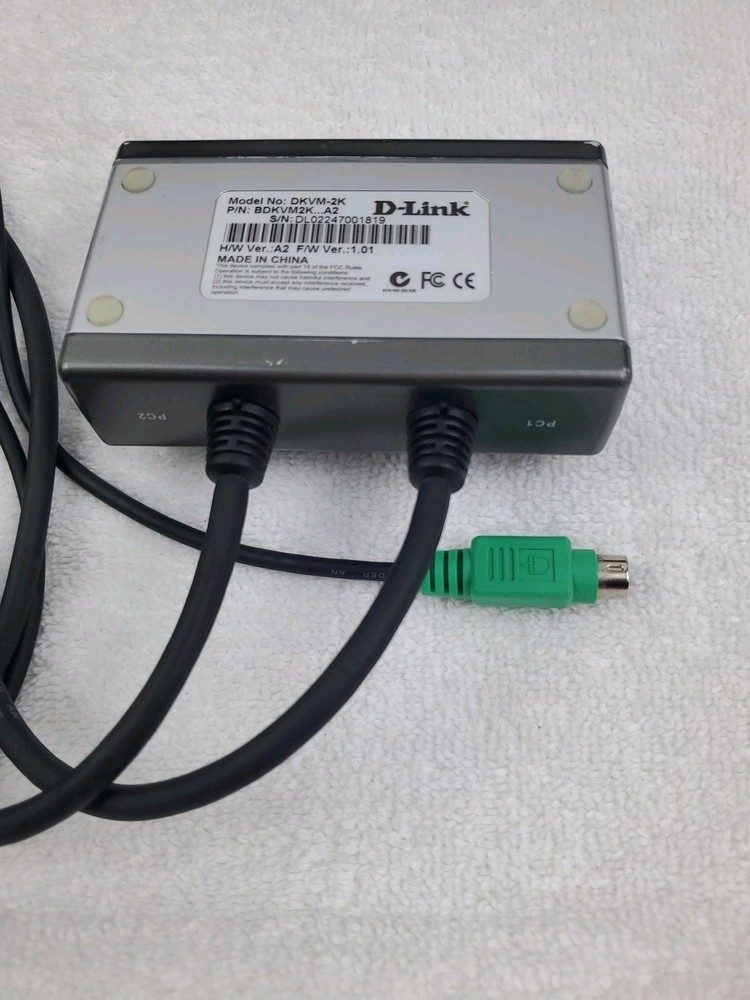 D-Link 2 Port KVM Switch DKVM-2K