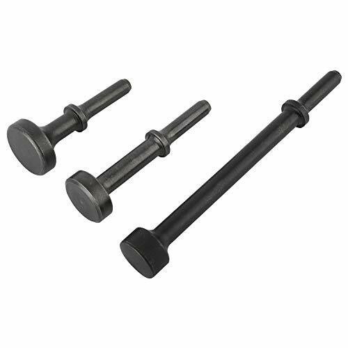 4Pcs Air Hammer Attachments Smoothing Pneumatic Chisel Drill Bits with Spring