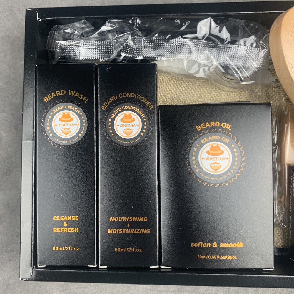 BEARD KIT Grooming Care & Growth 8 Piece Kit