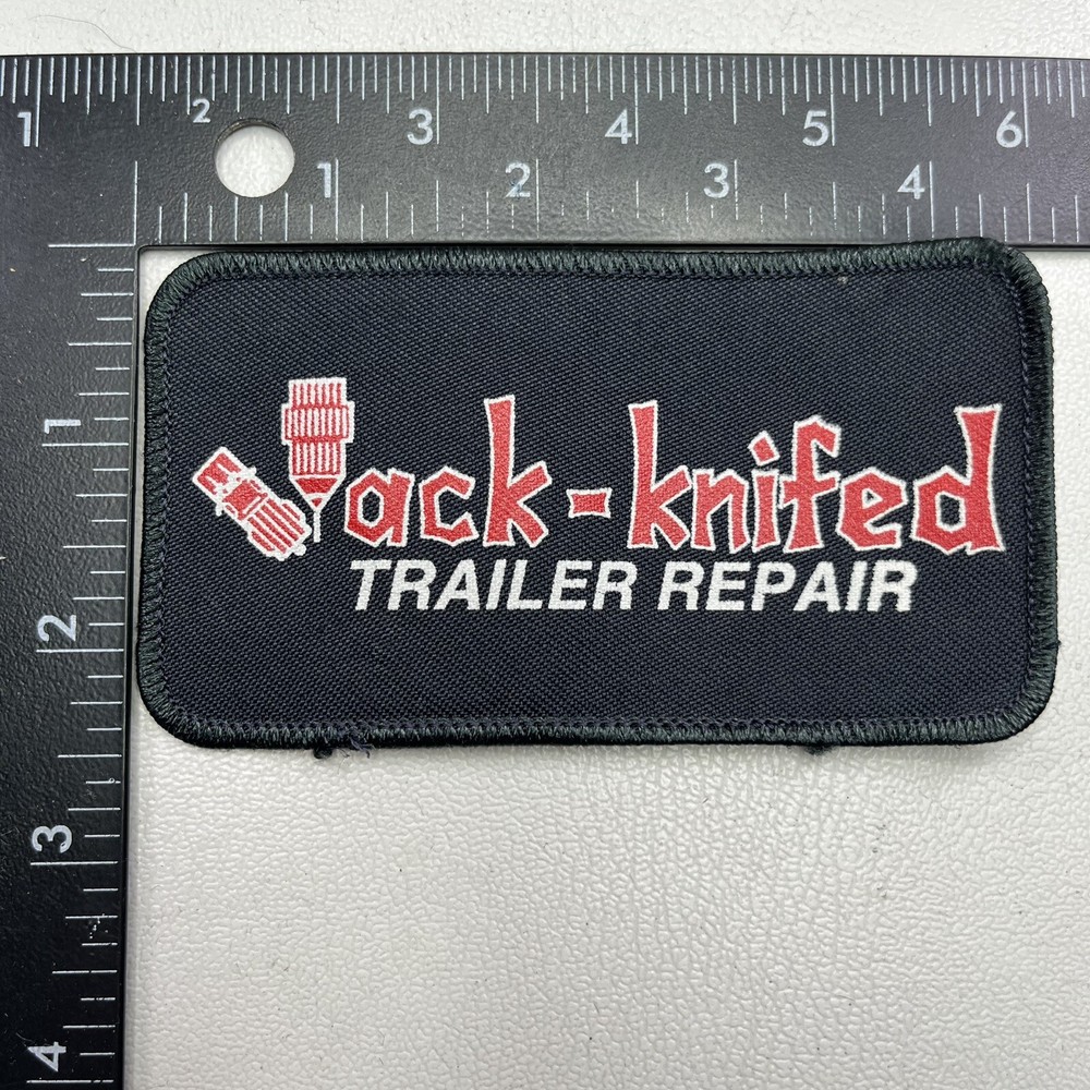 Trucker Patch JACK-KNIFED TRAILER REPAIR 099B
