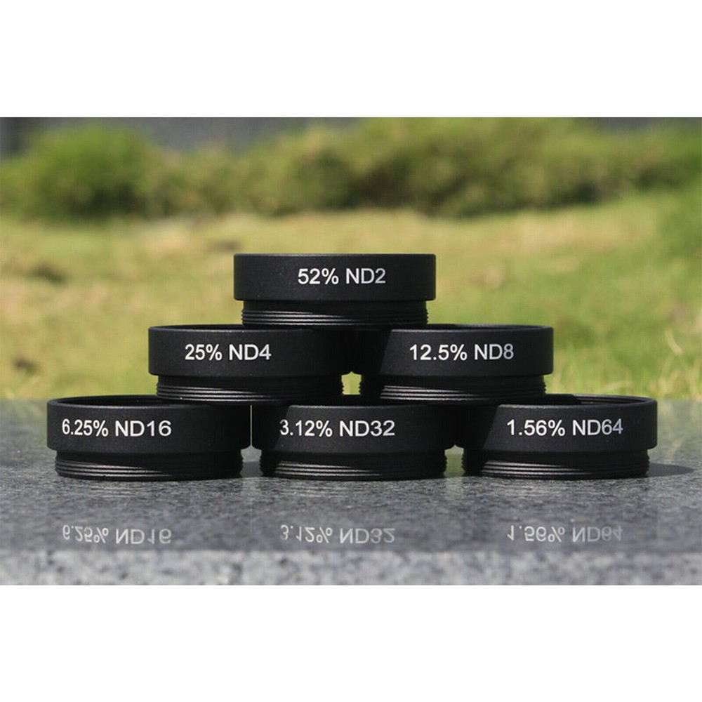 6Pcs/Set 1.25" Neutral Density Moon Filter Fit for Astronomical Telescope
