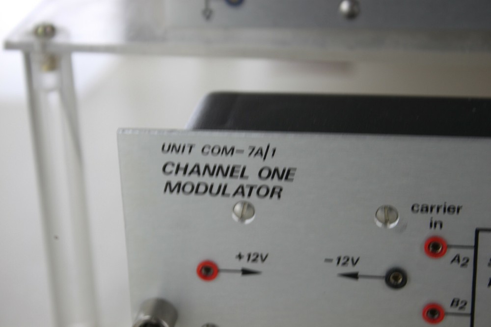 DEGEM SYSTEMS UNITCOM 7A CHANNEL ONE MODULATOR DEMODULATOR GENERATORS