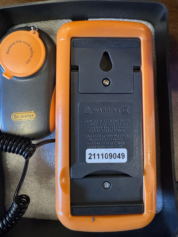 Dr. Meter Digital Lux Meter Model LX1330B With Case & Instructions