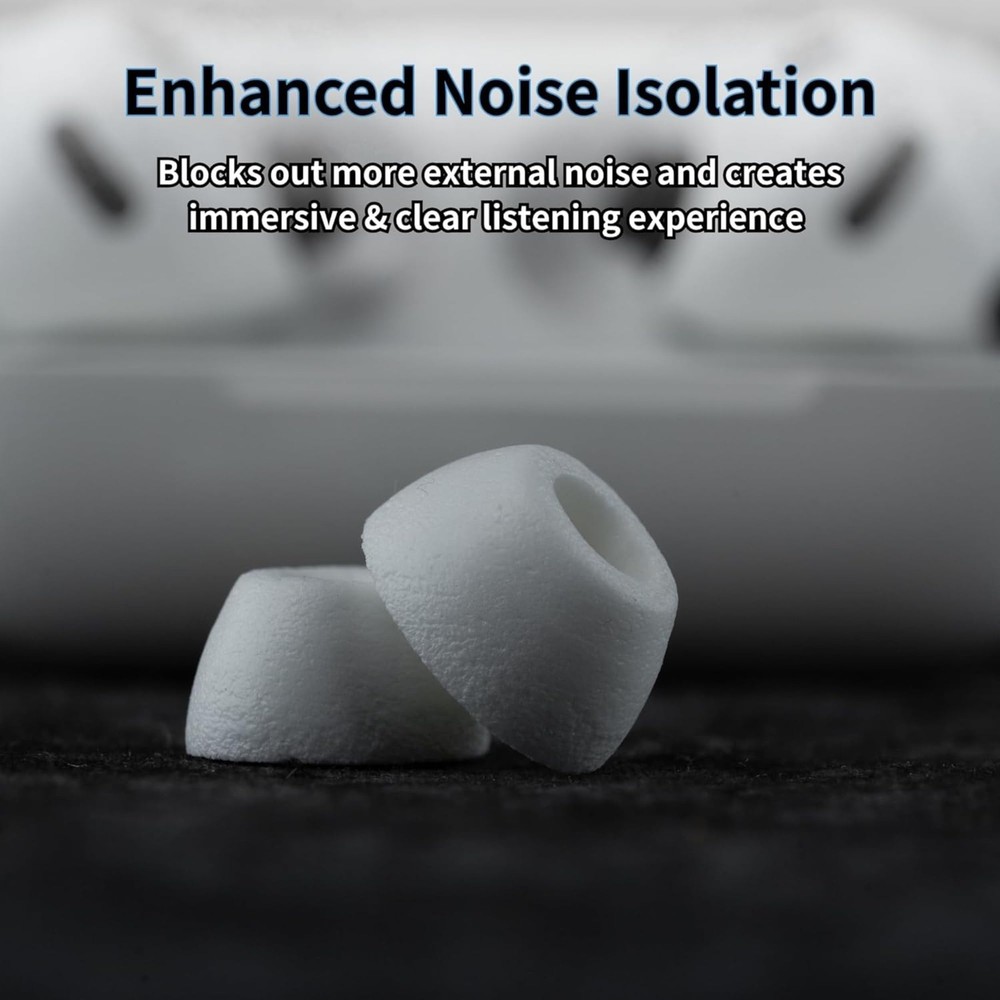 Comply TrueGrip MAX | Premium Memory Assorted (S/M/L), White